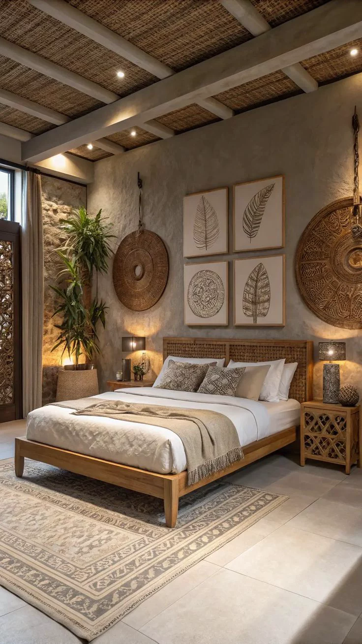 Luxury outdoor garden terrace with elegant landscaping