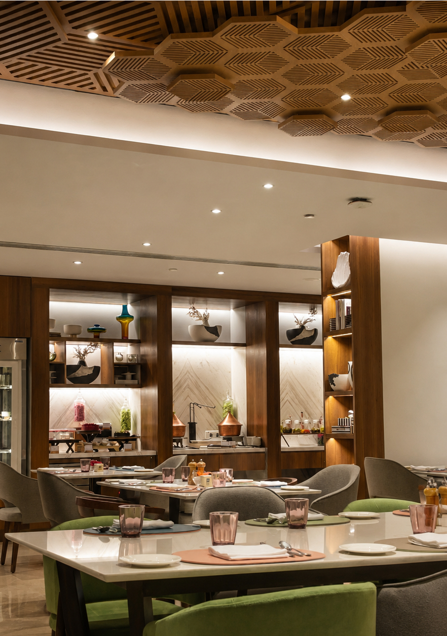 Luxury hospitality interior